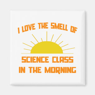 Geruch der Wissenschaft am Morgen Magnet