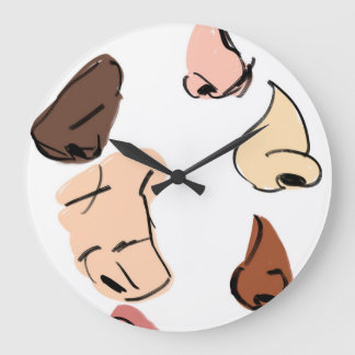 Geruch O'Clock Große Wanduhr