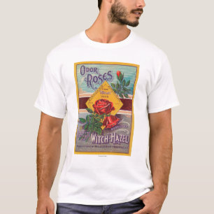 Geruch-Rosen Hexe-Haselnuss LabelFrankfort, NY T-Shirt