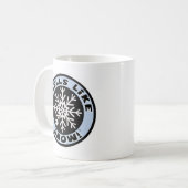 Geruche mögen Schnee! Kaffeetasse (Vorderseite Links)