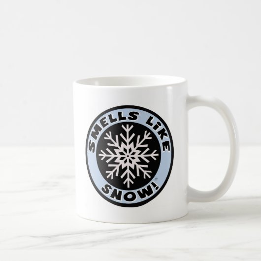 Geruche mögen Schnee! Kaffeetasse (Rechts)