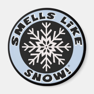 Geruche mögen Schnee! Magnet