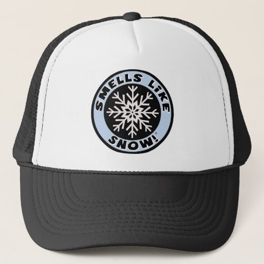 Geruche mögen Schnee! Truckerkappe (Vorderseite)