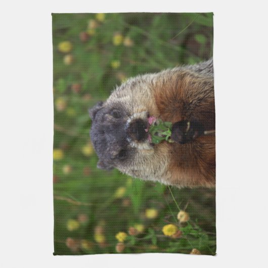 Geruchende Frühlingshaube Handtuch (Vertikal)