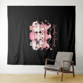 Geruchliche und süße Niedliche Hexenkatze Oversifi Wandteppich (Beispiel (Horizontal))