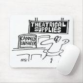 Geruchsbeläge in Büchern Mousepad (Mit Mouse)