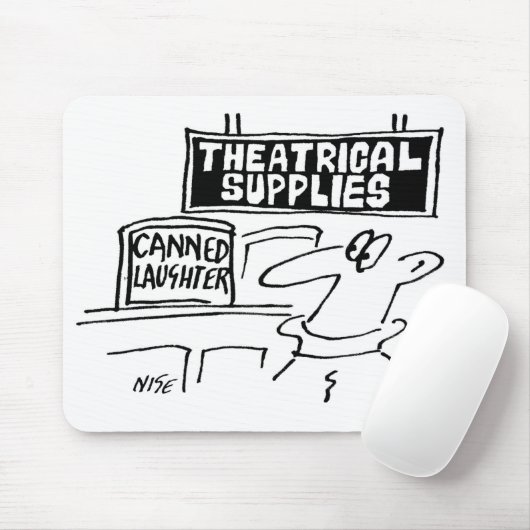 Geruchsbeläge in Büchern Mousepad (Mit Mouse)