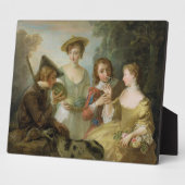 Geruchssinn, c.1744-47 (Öl auf Leinwand) (siehe Fotoplatte (Seite)