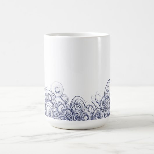 Gerüchte der Kontemplation Kaffeetasse (Mittel)