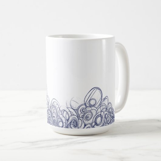 Gerüchte der Kontemplation Kaffeetasse (VorderseiteRechts)