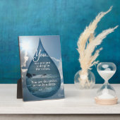 Gerüchte fallen ins Meer Fotoplatte (Seite)