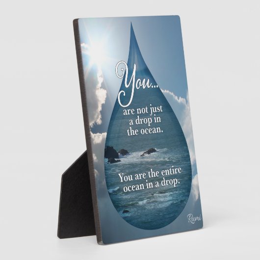 Gerüchte fallen ins Meer Fotoplatte (Seite)