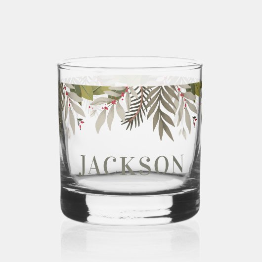 Geruchte Grünflächen mit Namen Whiskyglas (Vorderseite)