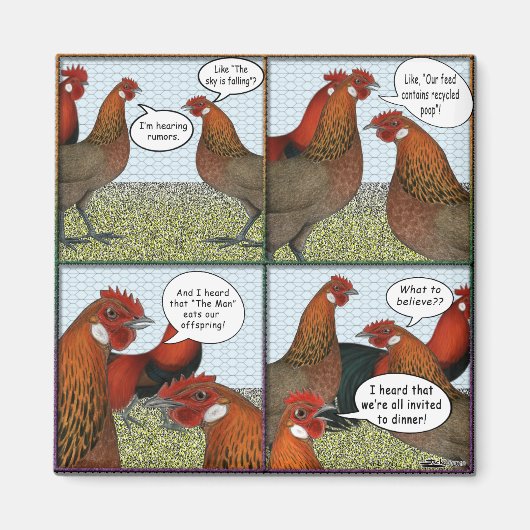 Gerüchte Magnet (Vorne)