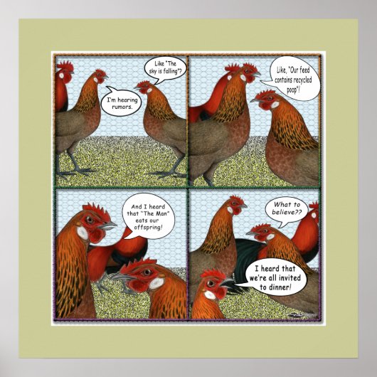 Gerüchte Poster (Vorne)