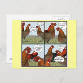 Gerüchte Postkarte (Vorne/Hinten)