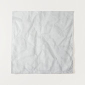 Gerümpeltes Weißbuch: Texturierter Hintergrund Wandteppich (Vorderseite (Horizontal))