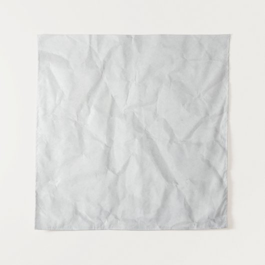 Gerümpeltes Weißbuch: Texturierter Hintergrund Wandteppich (Vorderseite (Horizontal))