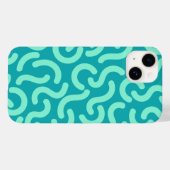 Gerundete Linien Nahtlose Muster Case-Mate iPhone Hülle (Rückseite (Horizontal))