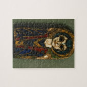 Gerundete Plakette, Christus oder ein Heiliges Puzzle (Horizontal)