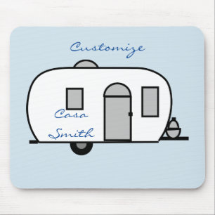 Gerundeter Reiseanhänger Thunder_Cove Mousepad