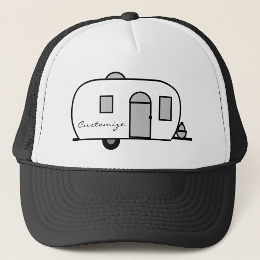 Gerundeter Reiseanhänger Thunder_Cove Truckerkappe (Vorderseite)