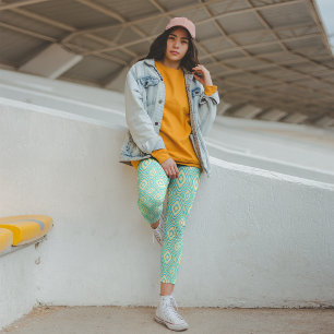 gerundetes Retro Leggings