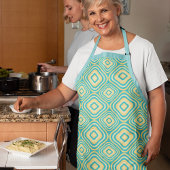 gerundetes Retro Schürze