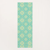 gerundetes Retro Yogamatte (Rückseite)