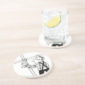 Gerüst Getränkeuntersetzer (Seite)