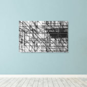 Gerüst Leinwanddruck (Insitu (Holzboden))