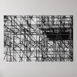 Gerüst Poster