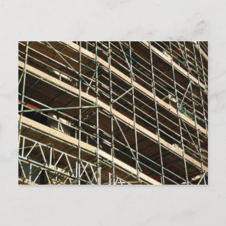 Gerüst Postkarte