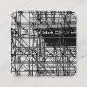 Gerüst Quadratische Visitenkarte (Vorderseite)