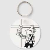 Gerüst Schlüsselanhänger (Vorderseite)