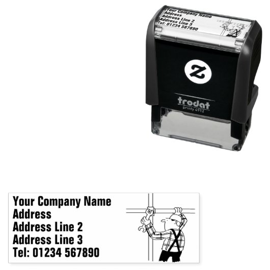 Gerüst und Gerüste, Gerüst- und Gerüstenbildung Permastempel (Beispiel)