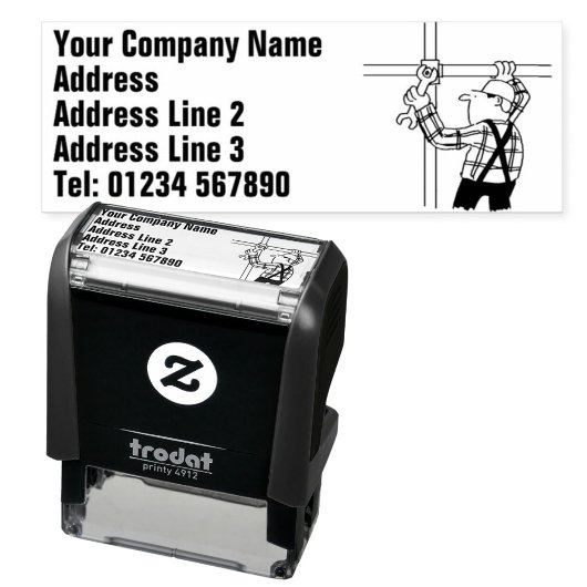 Gerüst und Gerüste, Gerüst- und Gerüstenbildung Permastempel