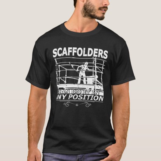 Gerüstbauarbeiter T-Shirt (Vorderseite)