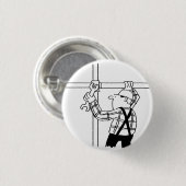 Gerüstbauer mit Gerüst Button (Vorne & Hinten)