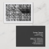 Gerüste (grenzt) visitenkarte (Vorne/Hinten)