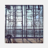 Gerüste in der Lobby Magnet (Vorne)