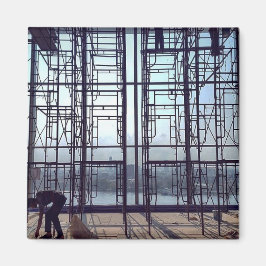 Gerüste in der Lobby Magnet