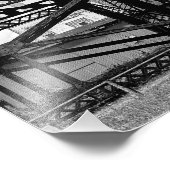 Gerüstes Foto drucken (Ecke)