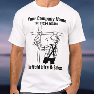 Gerüstvermietung und -verkauf Cartoon T-Shirt