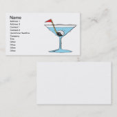 Gerüttelt nicht gerührt visitenkarte (Vorne/Hinten)