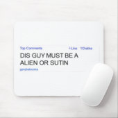 Gery Baboona alien oder Sutin Mousepad (Mit Mouse)