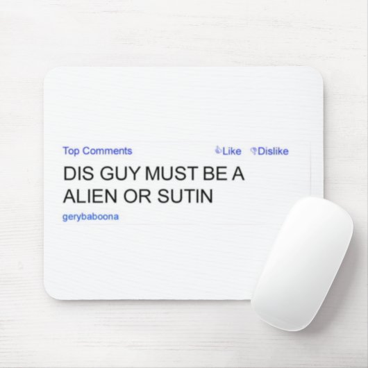 Gery Baboona alien oder Sutin Mousepad (Mit Mouse)