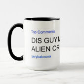 Gery Baboona alien oder Sutin Tasse (Links)