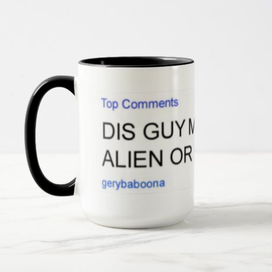 Gery Baboona alien oder Sutin Tasse (Links)