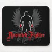 Gesalbter Kämpfer Mousepad (Vorne)